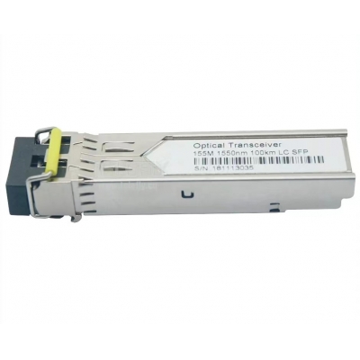 Factory Supplier 155m Dx 1550nm SFP Fiber Optic Transceiver SFP 100km